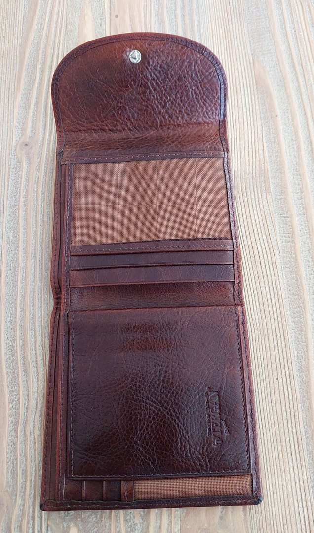 Tergan Vintage Kahverengi Erkek Cüzdanı - Görsel 5