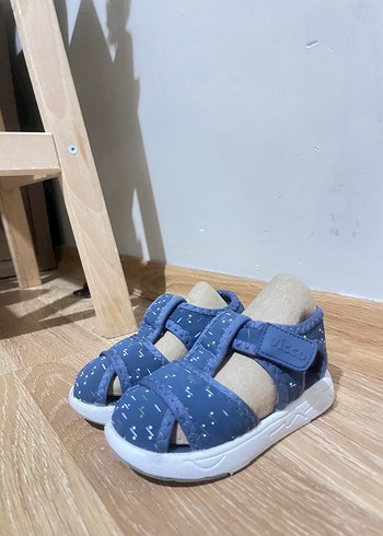 Mavi Bağcıksız Erkek Çocuk Sandalet