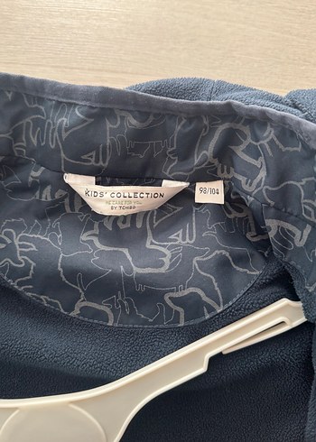 Reflektör Detaylı Gri Erkek Çocuk Termal Yağmurluk - Görsel 4