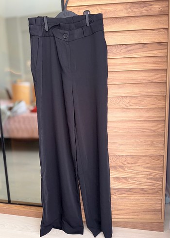 s Beden düz kesim kumaş pantalon
