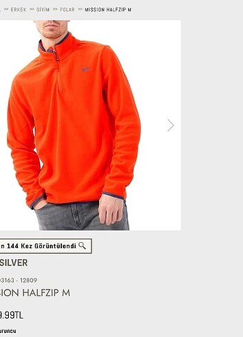 Quicsilver yarım fermuarlı polar