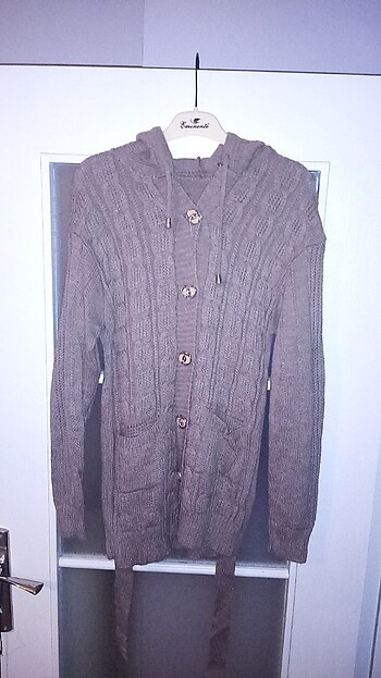 kapşonlu triko - Görsel 2