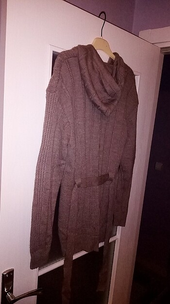 kapşonlu triko - Görsel 8