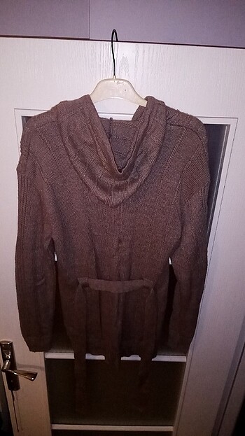 kapşonlu triko - Görsel 11