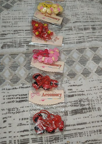 Renkli Elastik Çocuk Saç Tokaları - Görsel 2