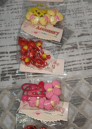 Renkli Elastik Çocuk Saç Tokaları - Görsel 4