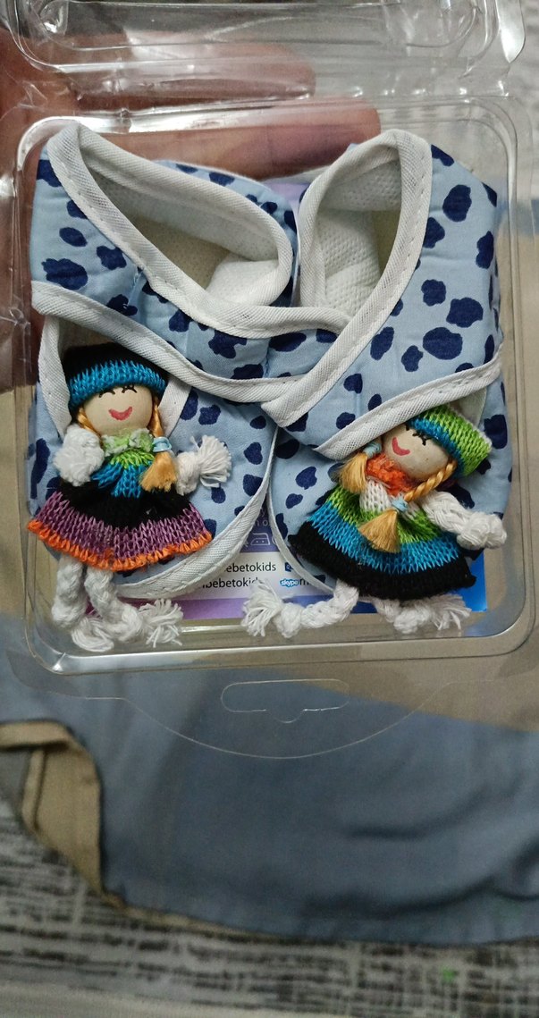 Nakışlı Çok Renkli Bebek Önlüğü - Görsel 2