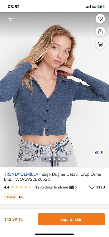 TrendyolMilla bluz