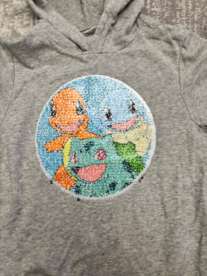 H&M Gri Kapüşonlu Erkek Çocuk Sweatshirt - Görsel 2