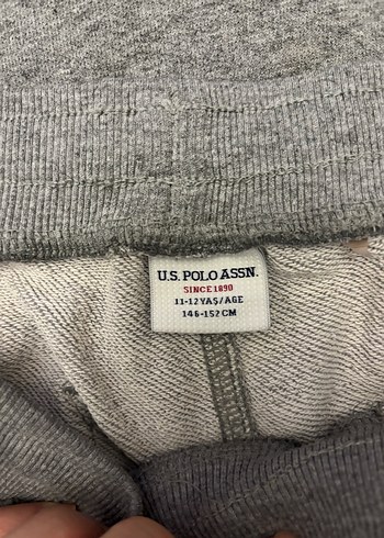 USPA Gri Kapüşonlu Sweatshirt ve Eşofman - Görsel 5