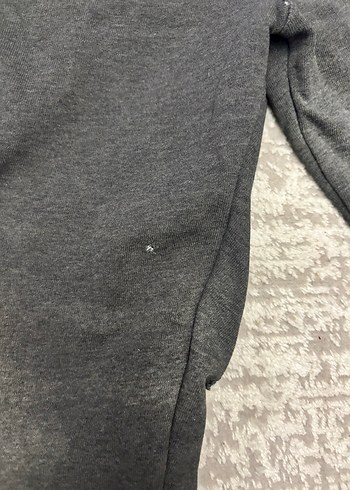 Zara erkek çocuk Gri Bol Kesim Denim Eşofman Altı - Görsel 3