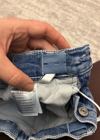 H&M kot şort - Görsel 3