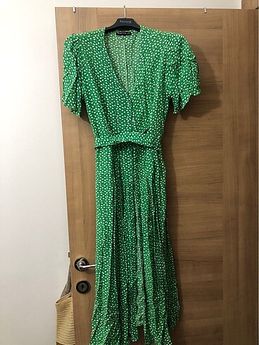 Yeşil yazlık elbise
