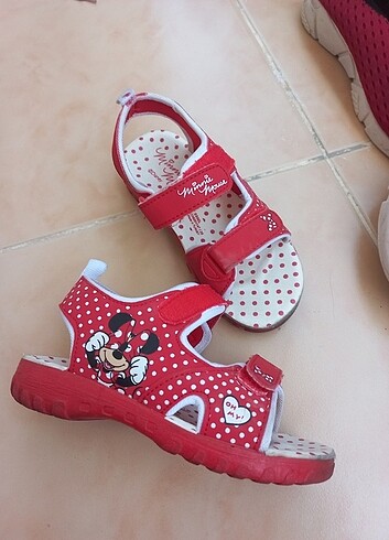 Disney minie mause sandalet