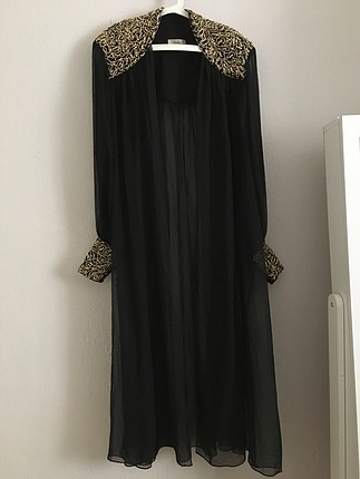 İşlemeli kaftan