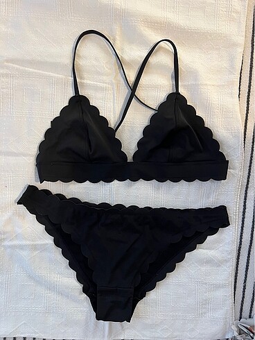 H&M siyah bikini takımı
