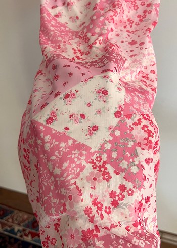 xs Beden Pastel Pembe mini askılı Elbise