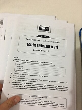 5 eğitim bilimleri denemesi çözümlü temiz