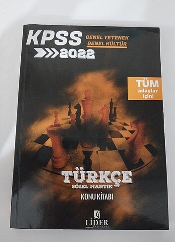 Lider KPSS Türkçe Konu Anlatımı