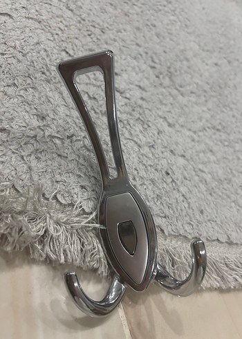 Gri Metal Kedi Aksesuar Kancası - Görsel 2