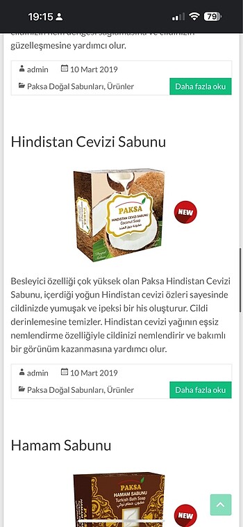 Bitkisel sabun - Görsel 2