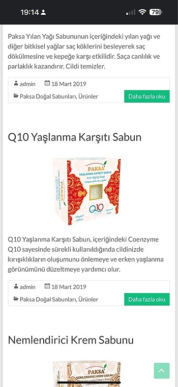 Bitkisel sabun - Görsel 4