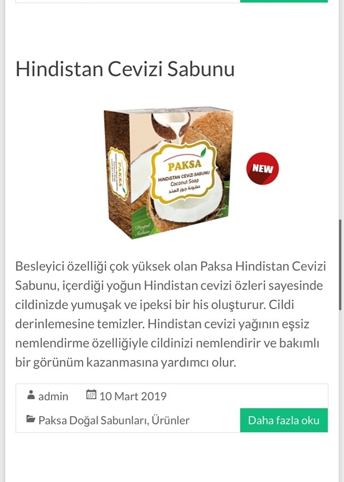 Bitkisel sabun - Görsel 2