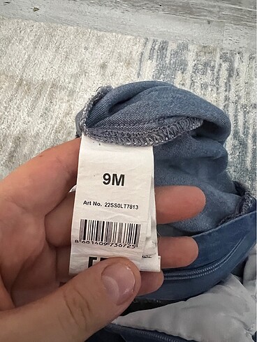 9 Ay Beden Kız bebek tulum