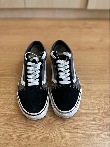 44 Beden Vans Old Skool Black & Pewter Skate 44 Erkek