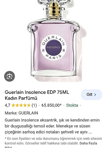 Guerlain Paris Parfüm