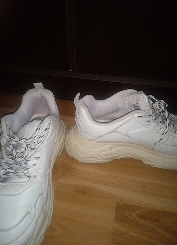39 Beden beyaz Renk Tonny Black Beyaz Spor Ayakkabı
