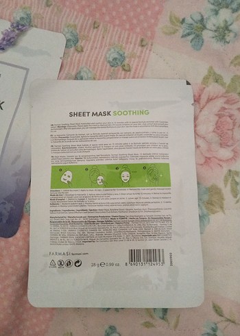 Farmasi ikili yüz maskesi - Görsel 2