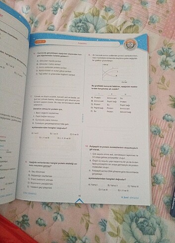 9. Sınıf biyoloji soru Bankası - Görsel 3