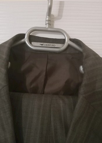 Gri Kahve tonunda Erkek pantolon ceket Takımı, Normal Boy - Görsel 6