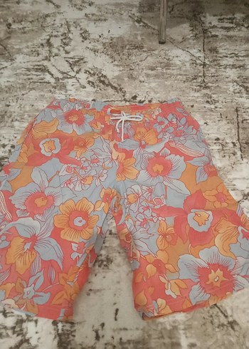 Çiçek Desenli Bohem Mini Şort - Görsel 2