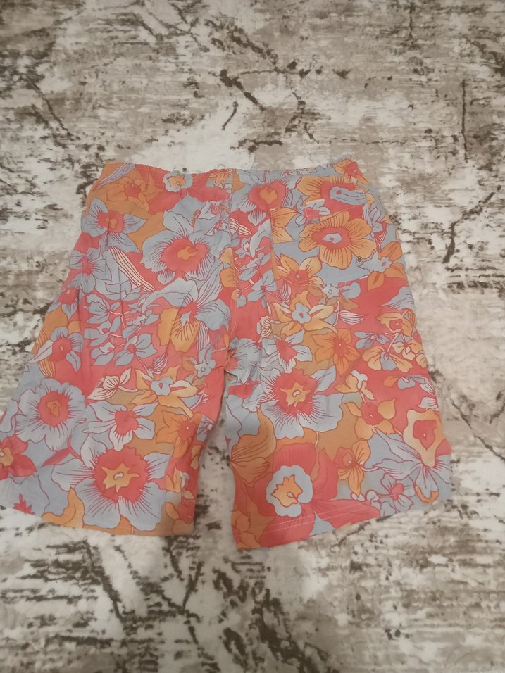 Çiçek Desenli Bohem Mini Şort - Görsel 3