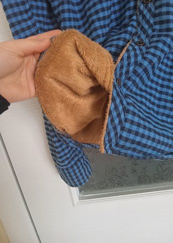 Erkek Lacivert Düğmeli Uzun Kollu Gömlek - Görsel 3