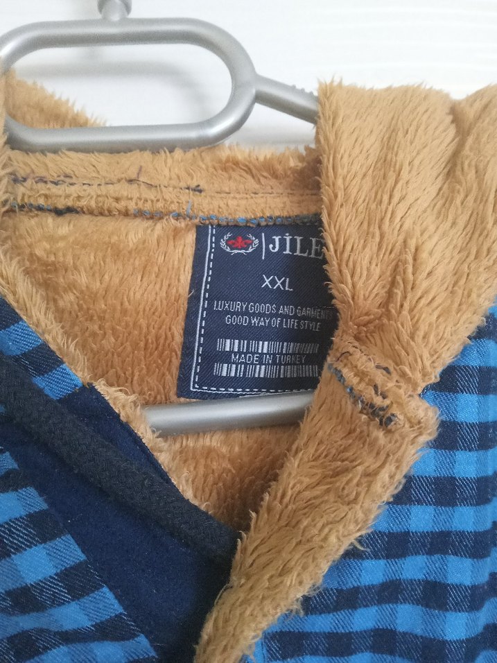 Erkek Lacivert Düğmeli Uzun Kollu Gömlek - Görsel 4