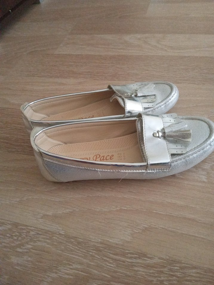 Gri Püsküllü Modern Klasik Loafer - Görsel 3