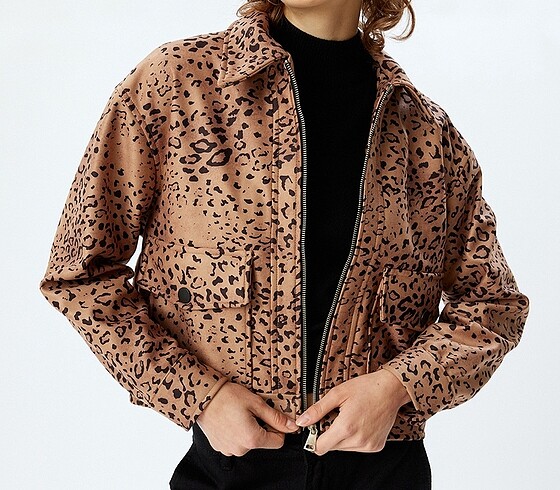 Leopar ceket