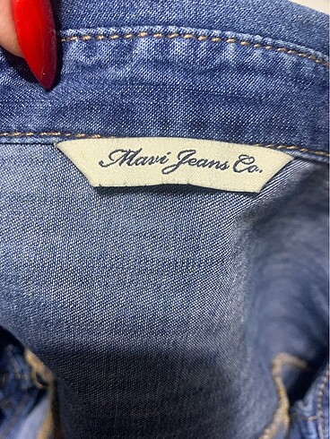 Mavi Jeans Mavi ince kot gömlek