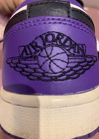 AIR JORDAN 1 COURT  PURPLE  Ayakkabı - Görsel 3