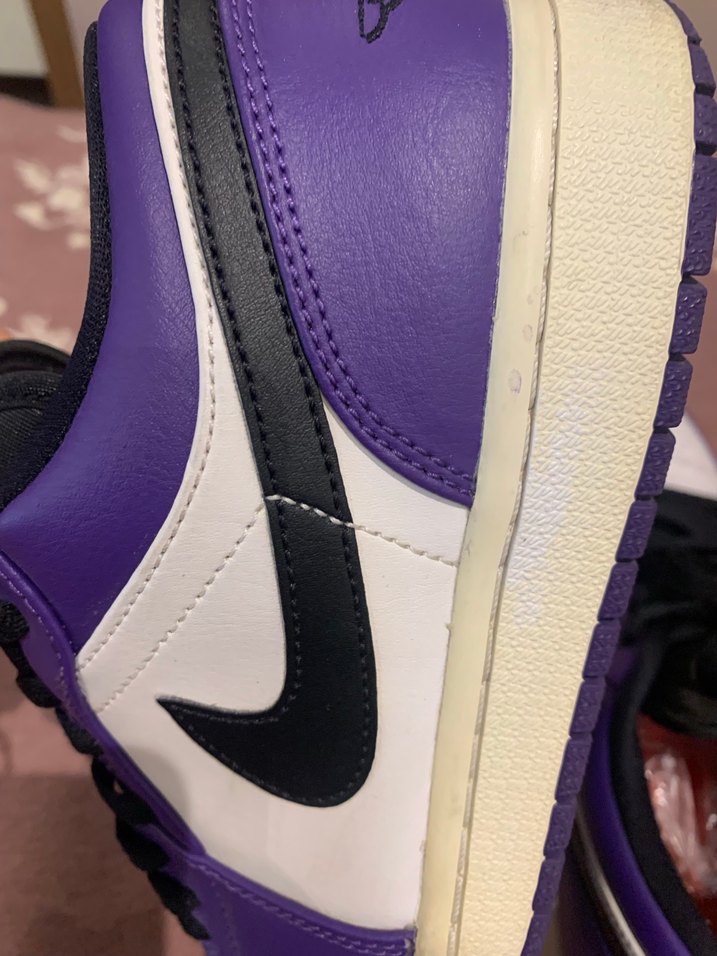 AIR JORDAN 1 COURT  PURPLE  Ayakkabı - Görsel 4