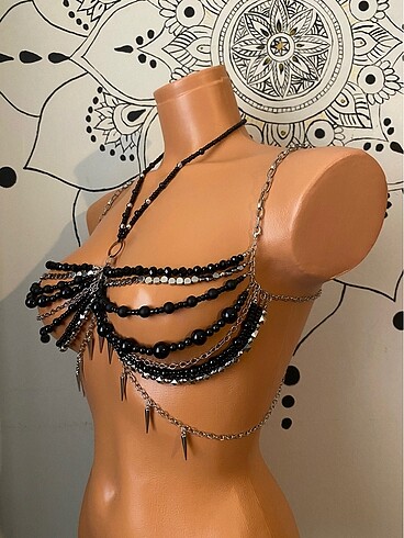 Beden siyah Renk Bralet
