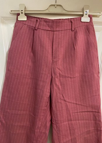 Stradivarius Stradivarius gül kurusu kumaş pantolon