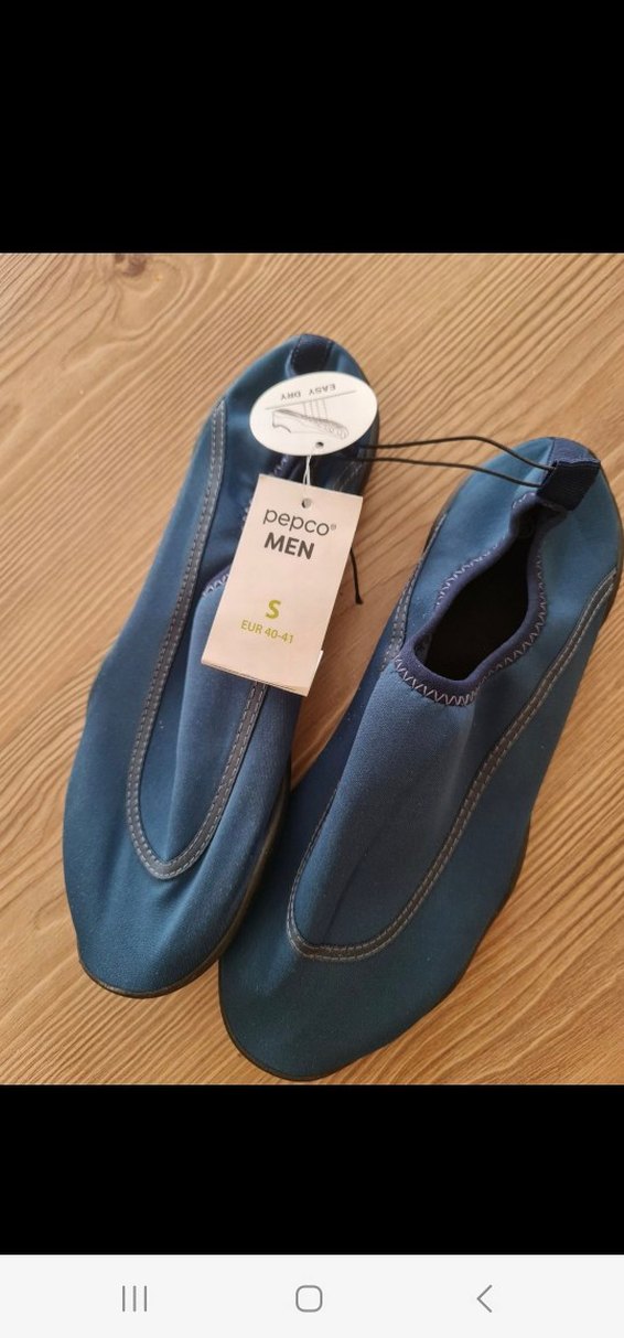 Mavi Erkek Günlük Velcro Su Ayakkabısı - Görsel 3