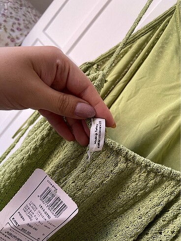 Pull and Bear Askılı Örgü Elbise