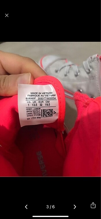 Converse Orjinal converse ayakkabı