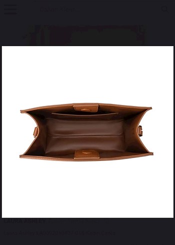 Laura Ashley Bej Deri Kadın Çanta - Görsel 5