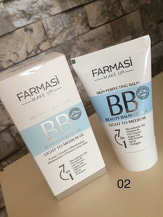 2 ADET BB-02 + GÜNEŞ YÜZ KREMİ 50 faktör